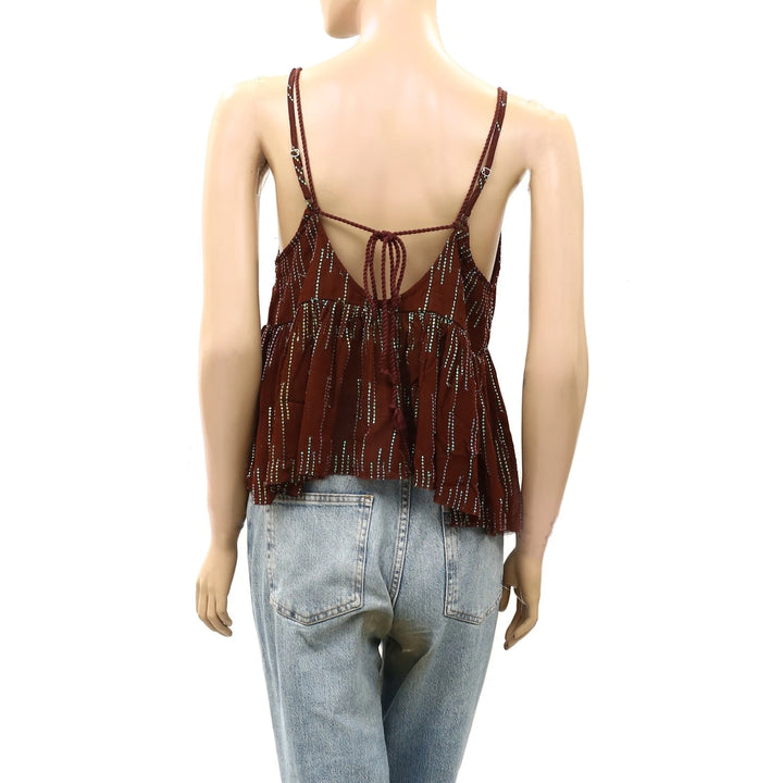 Free People Intimately Ariel Cami Tank Blouse Top