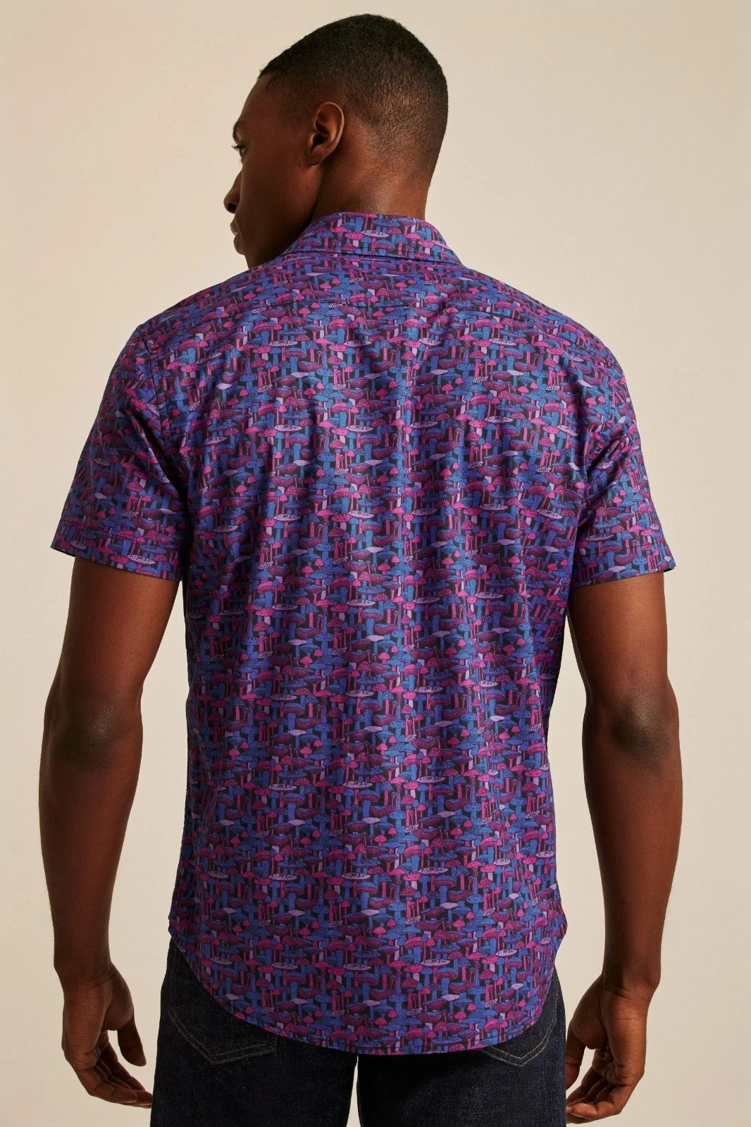 Bonobos Riviera Short Sleeve Printed Men's Shirt