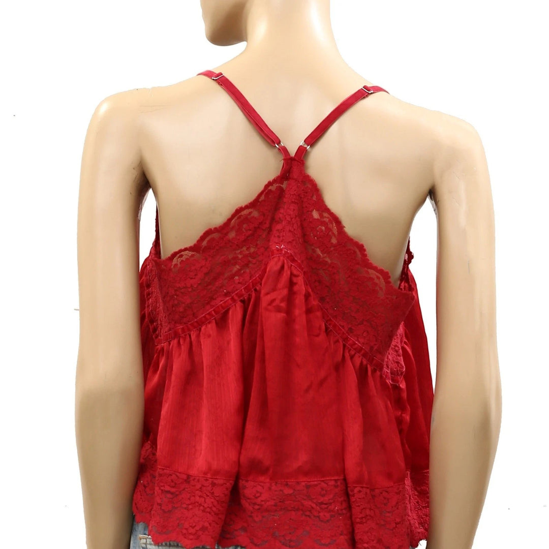 Intimately Free People Fiona Satin Cami Tank Top