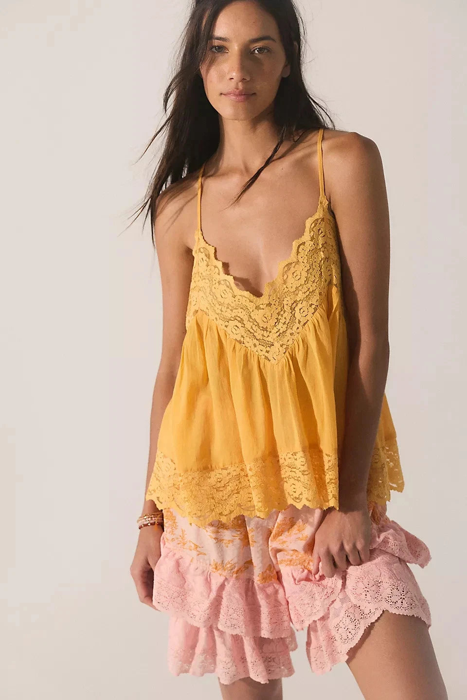 Intimately Free People Fiona Cami Blouse Top