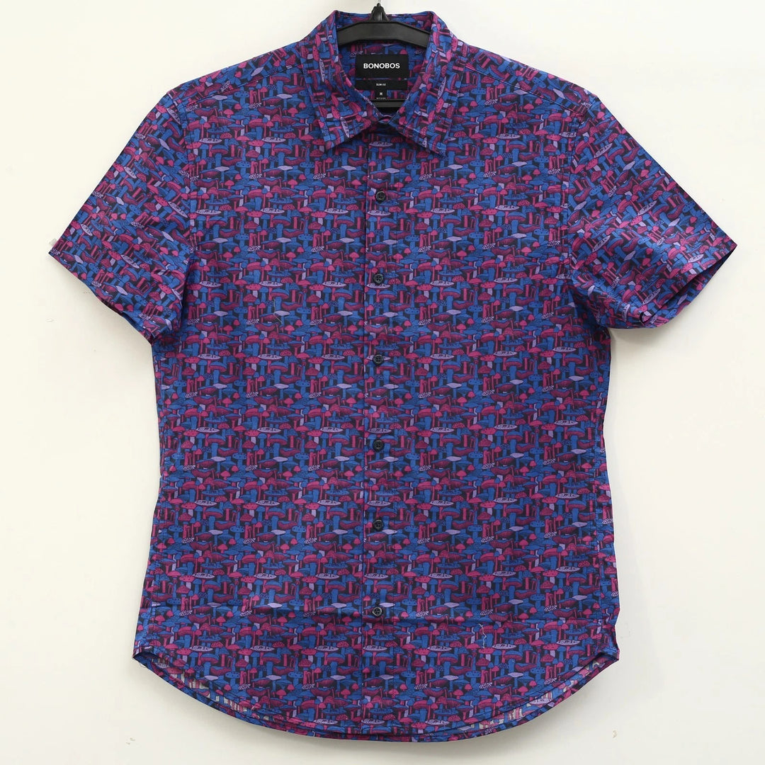Bonobos Riviera Short Sleeve Printed Men's Shirt