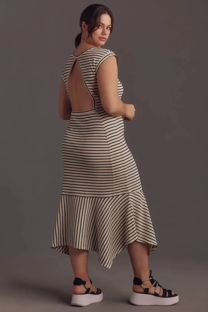 Daily Practice by Anthropologie Highline Short-Sleeve Maxi Dress