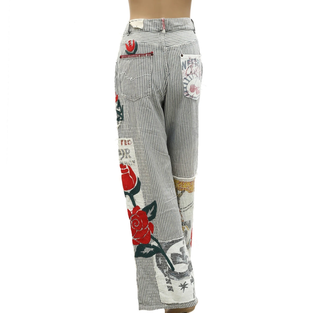 Free People We The Free Lost And Found Boyfriend Jeans Pants