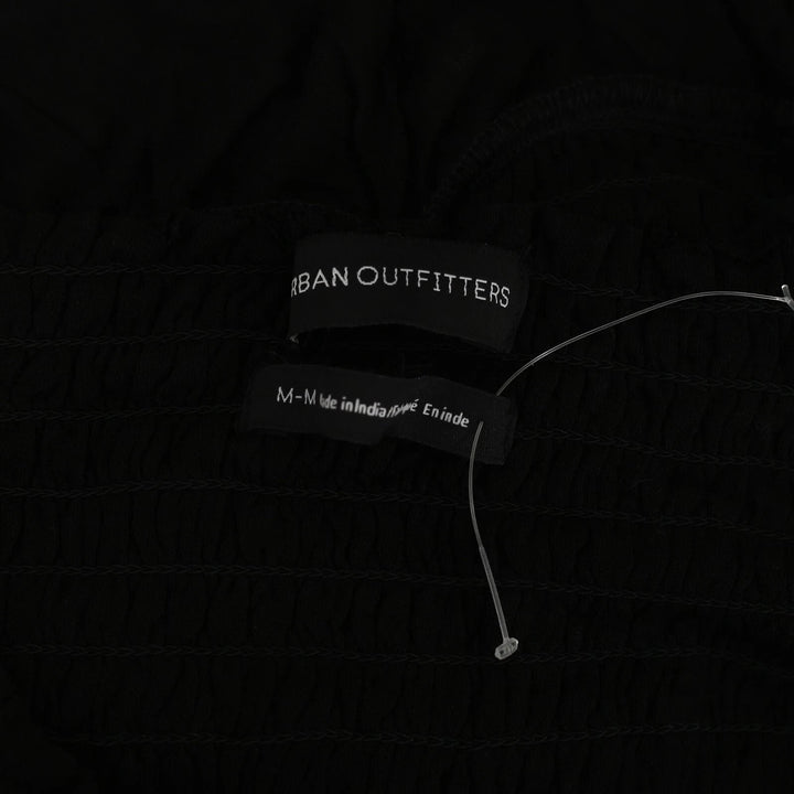 Urban Outfitters UO Jessa Embellished Peplum Cropped Blouse Top