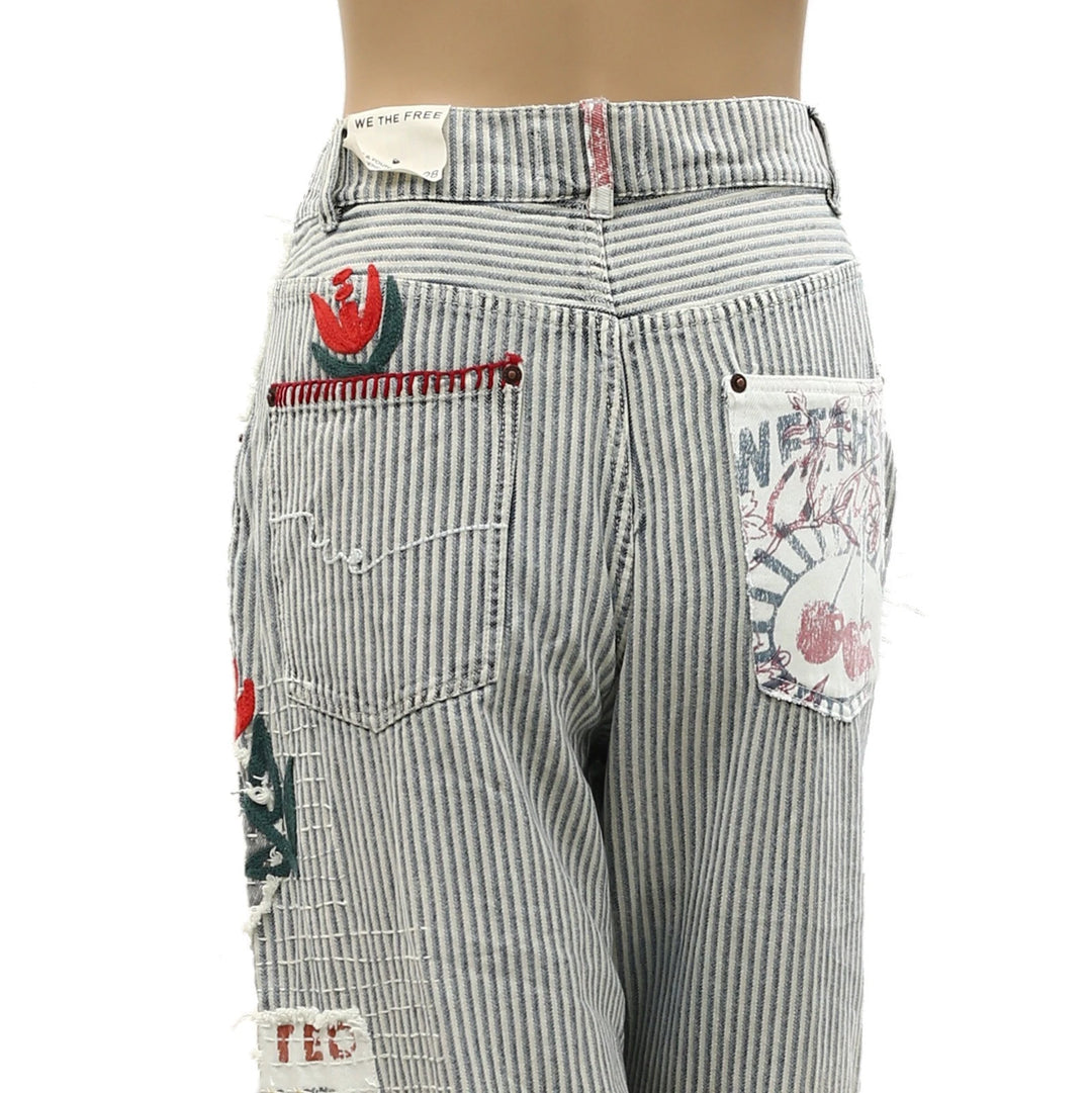 Free People We The Free Lost And Found Boyfriend Jeans Pants