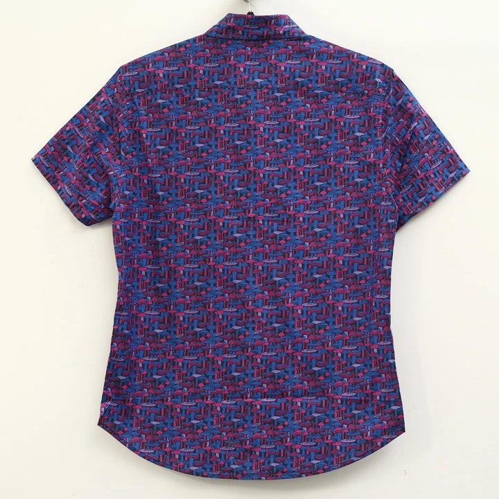 Bonobos Riviera Short Sleeve Printed Men's Shirt