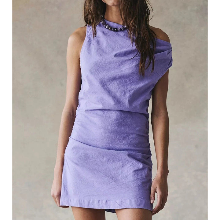 Free People Free-Est So Far Summer Stretch Linen Mini Dress