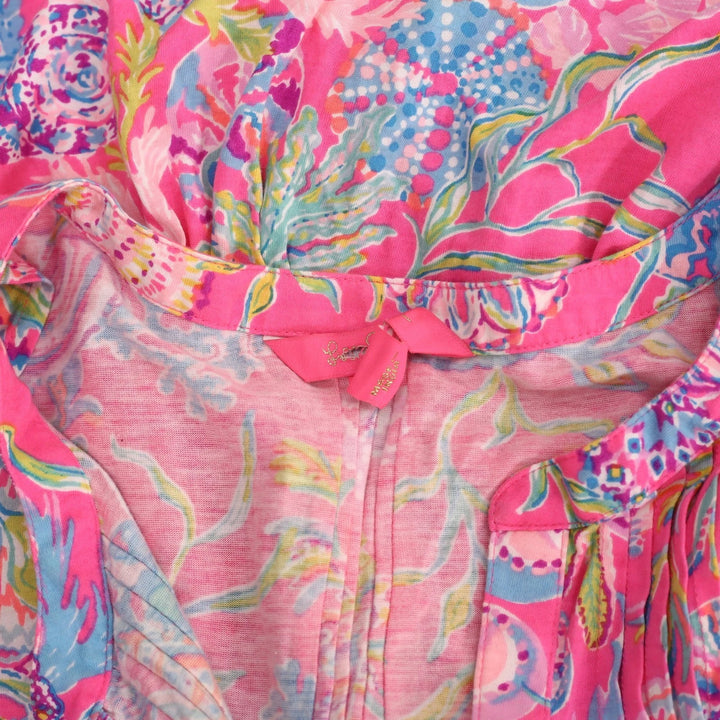 Lilly Pulitzer Golda Flutter Sleeves Mini Dress