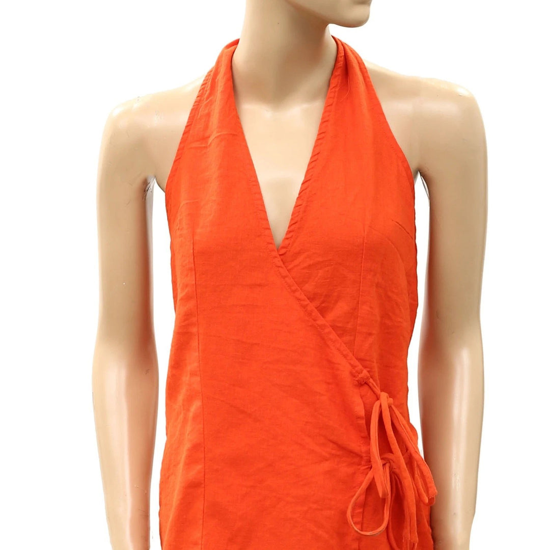 Free People Free-Est Best Day Ever Linen Mini Dress