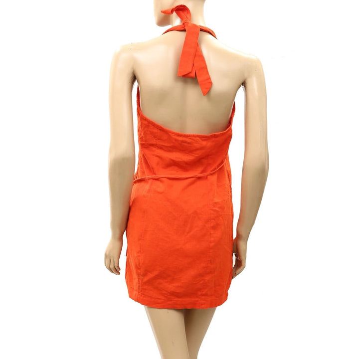 Free People Free-Est Best Day Ever Linen Mini Dress