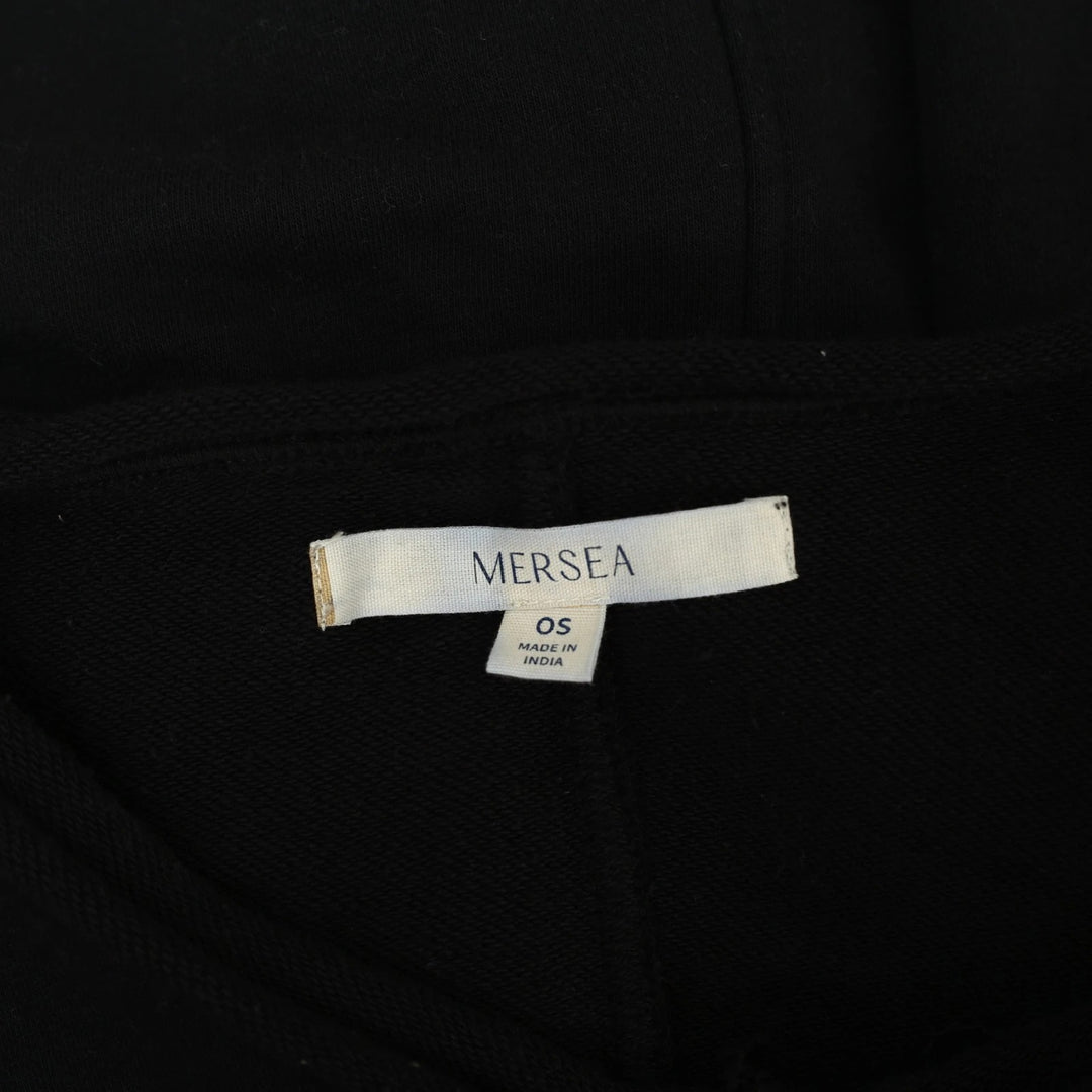 Voyageur By Mersea Frenchie Raw Edge V-Neck Sweatshirt Top