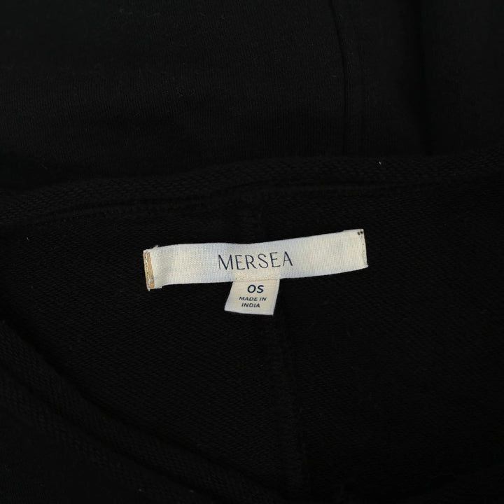 Voyageur By Mersea Frenchie Raw Edge V-Neck Sweatshirt Top