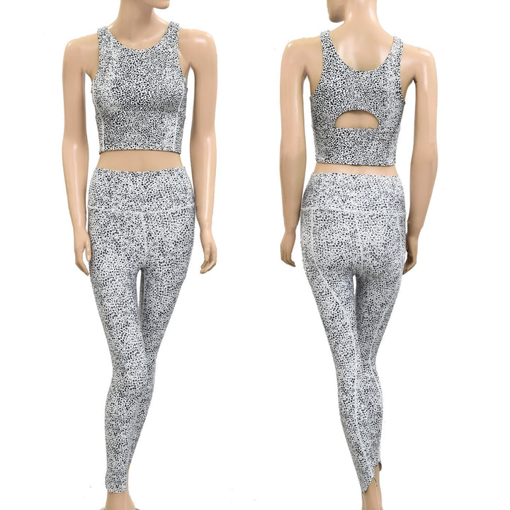 Nimble All the Crop Tank Top & Leggings Set