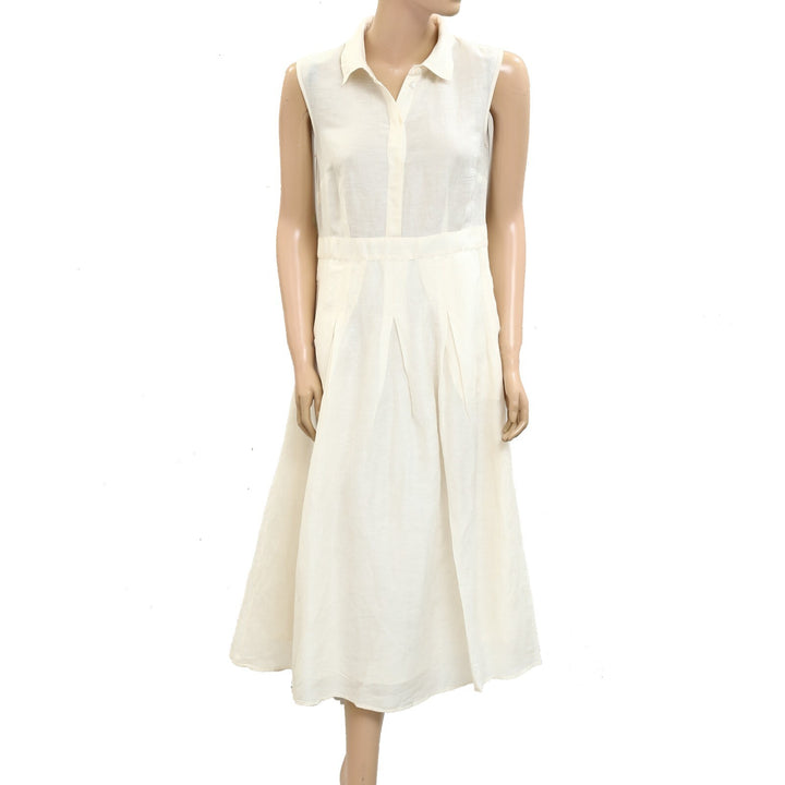 Alessia Santi Sleeveless Midi Dress