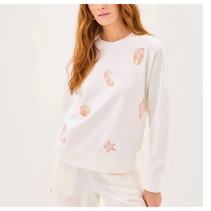 Lilly Pulitzer Ballad Long Sleeves Sweatshirt Top