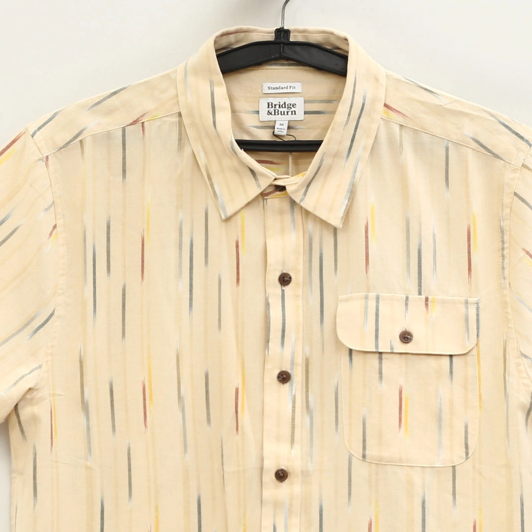 Bridge & Burn Short Sleeves Buttondown Men's Shirt