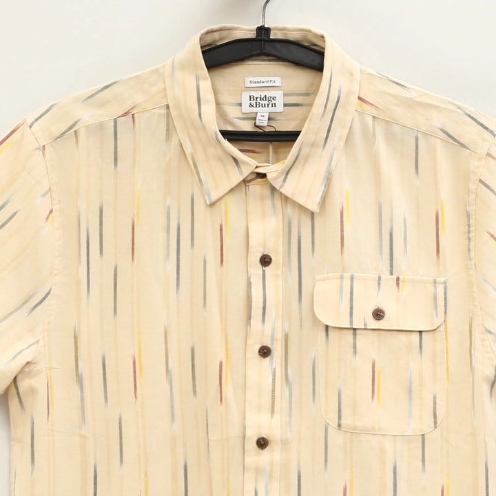 Bridge & Burn Short Sleeves Buttondown Men's Shirt