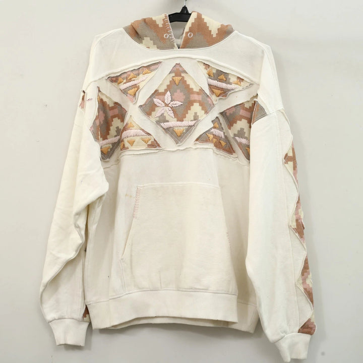 Free People We The Free It's A Vibe Print Hoodie Top