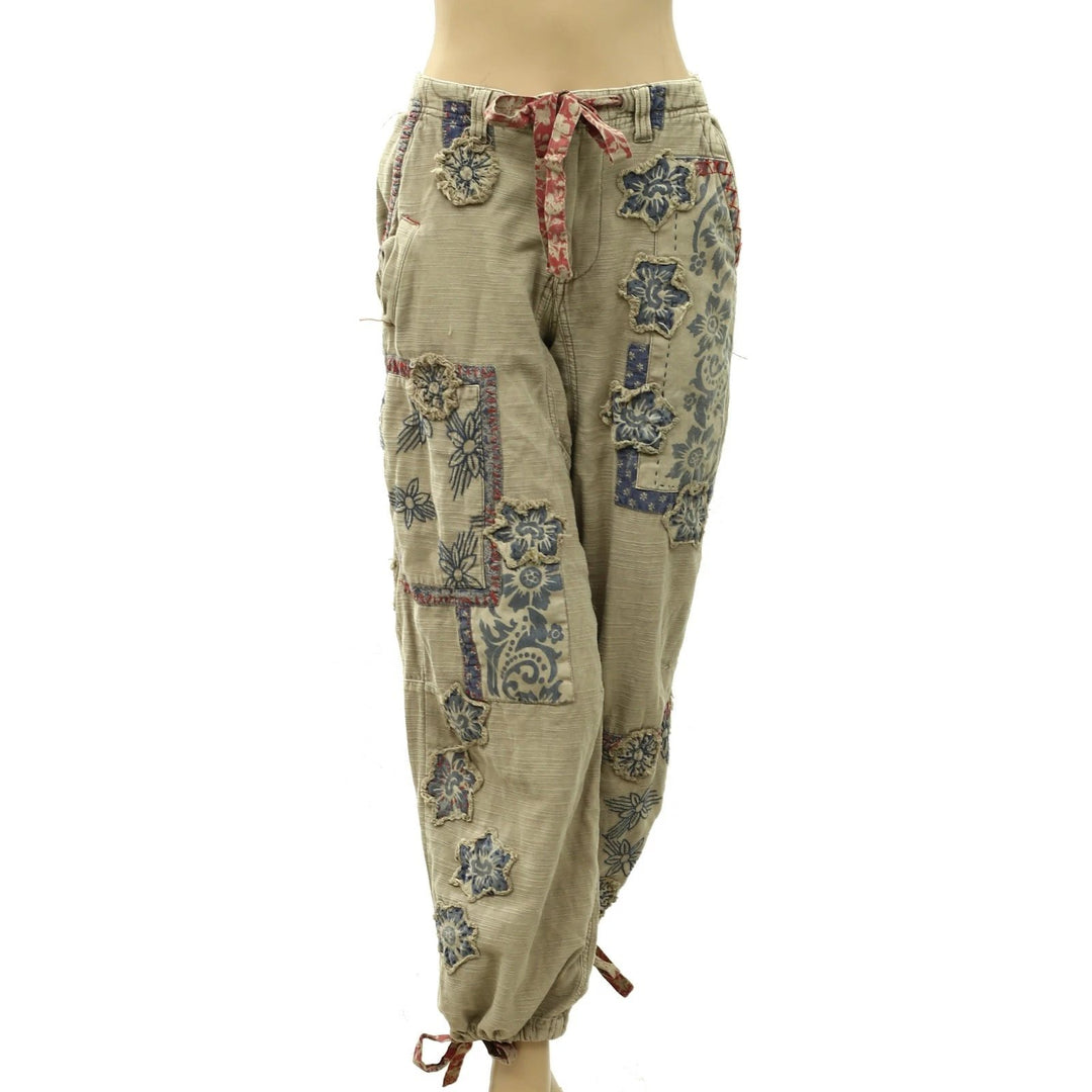 Free People We The Free Around The Block Patch Jogger Pants