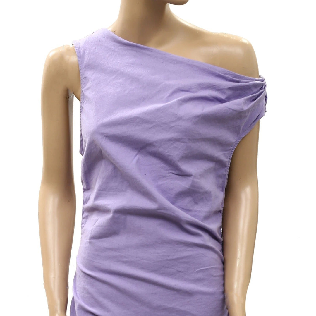Free People Free-Est So Far Summer Stretch Linen Mini Dress