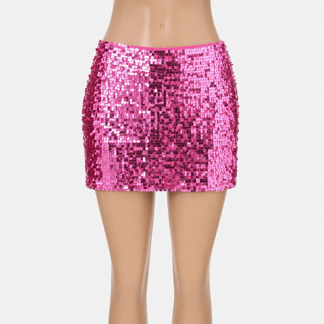 Urban Outfitter UO Olivia Paillette Sequin Low Rise Micro Mini Skirt