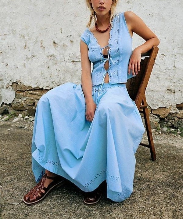 Free People Gesibelle Maxi Skirt