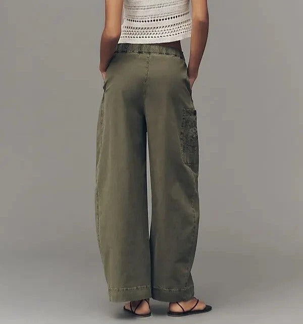 By Anthropologie Vintage Foldover Pants