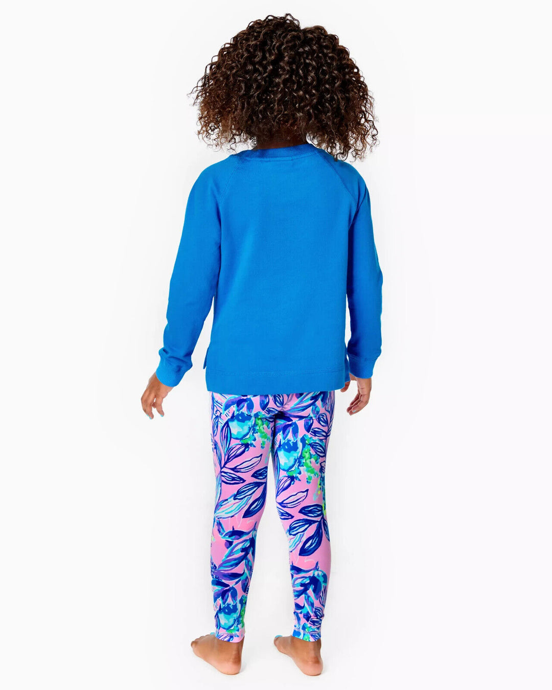 Lilly Pulitzer Girls Luxletic Mini Beach Comber Sweatshirt