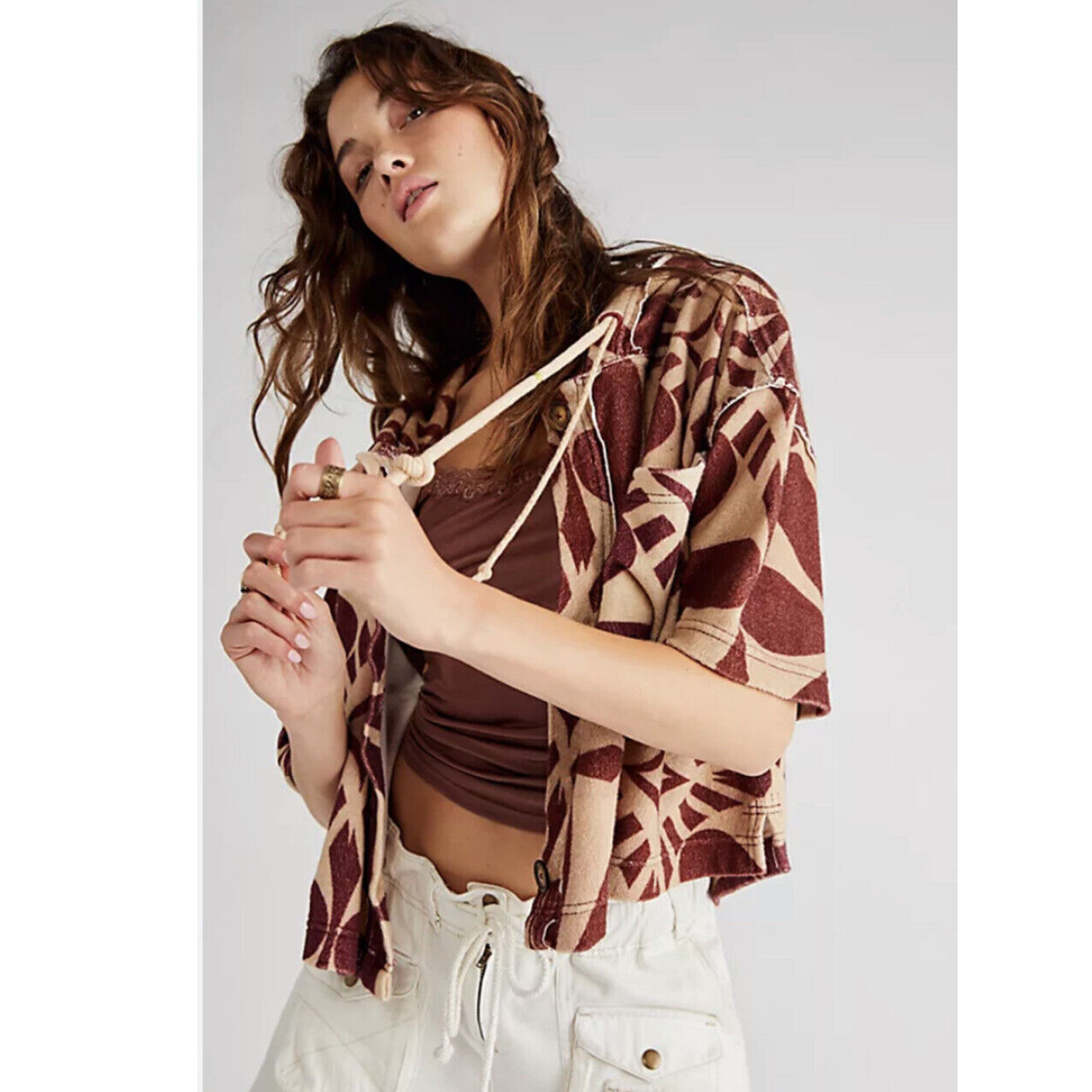 Free people be sales good terry pullover