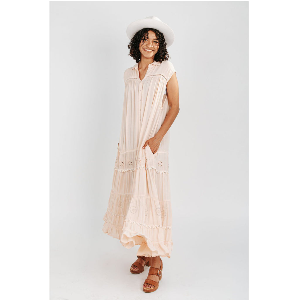 Free people cozy craft maxi shops dress