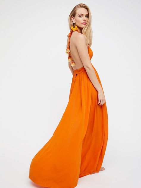 Free People Look Into the Sun Maxi Dress