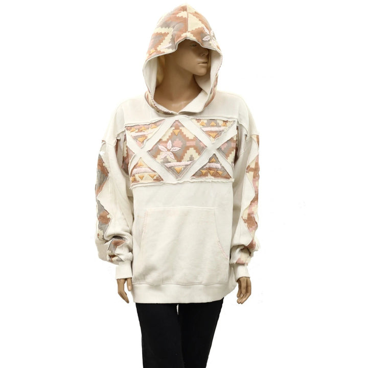Free People We The Free It's A Vibe Print Hoodie Top