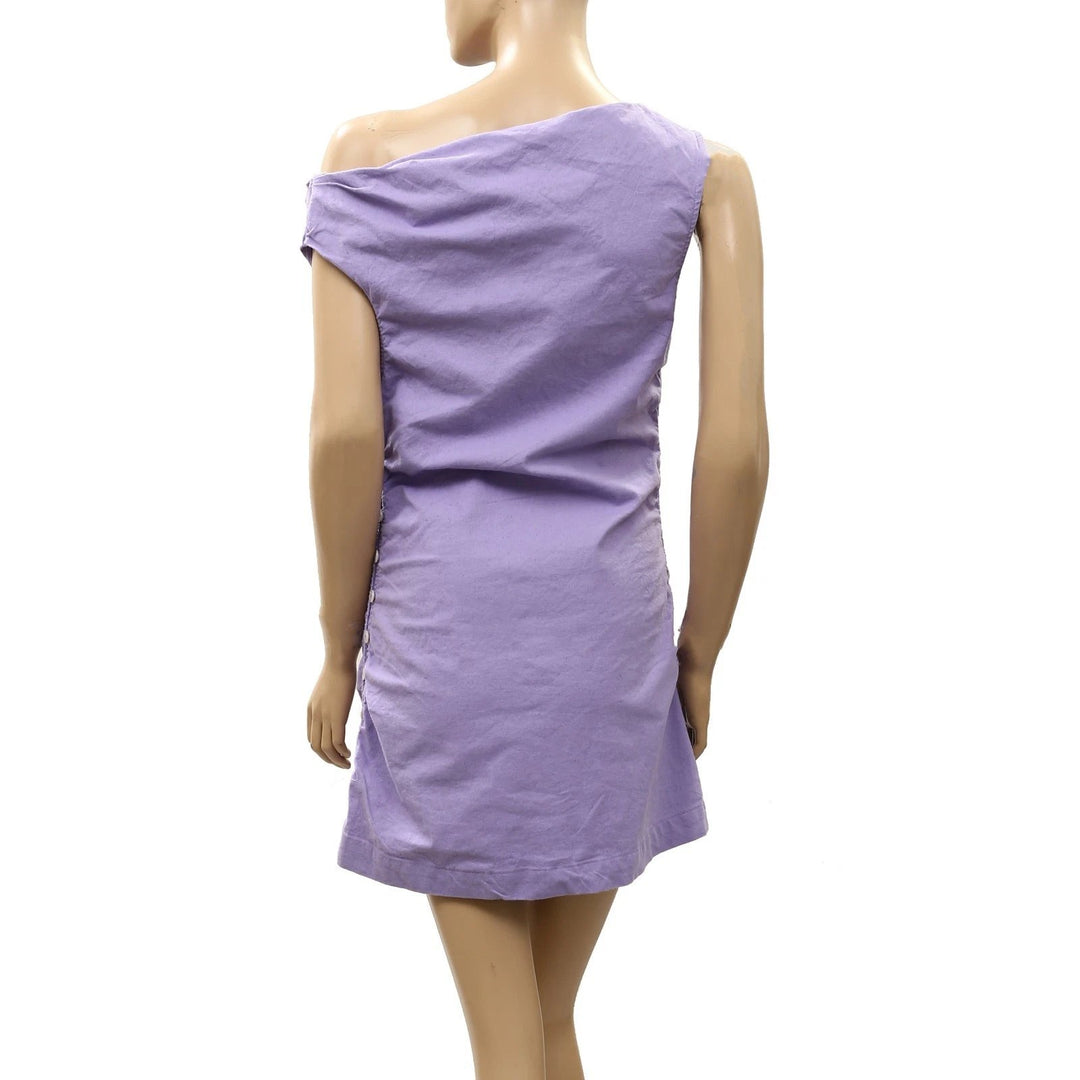 Free People Free-Est So Far Summer Stretch Linen Mini Dress