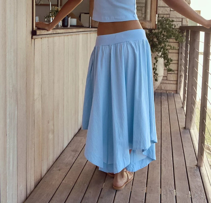 Free People Free-Est Annette Baby Midi Skirt