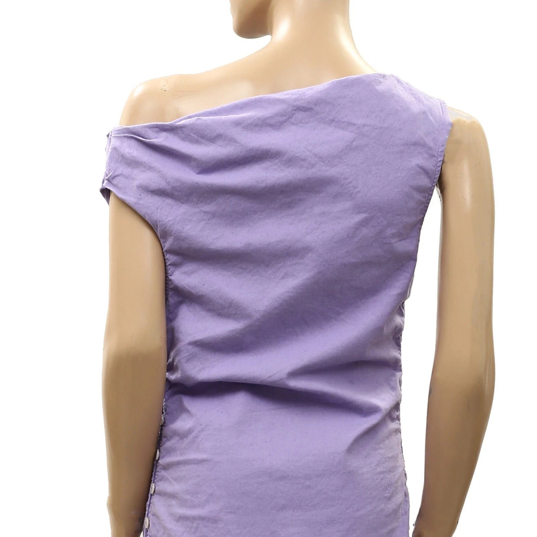 Free People Free-Est So Far Summer Stretch Linen Mini Dress