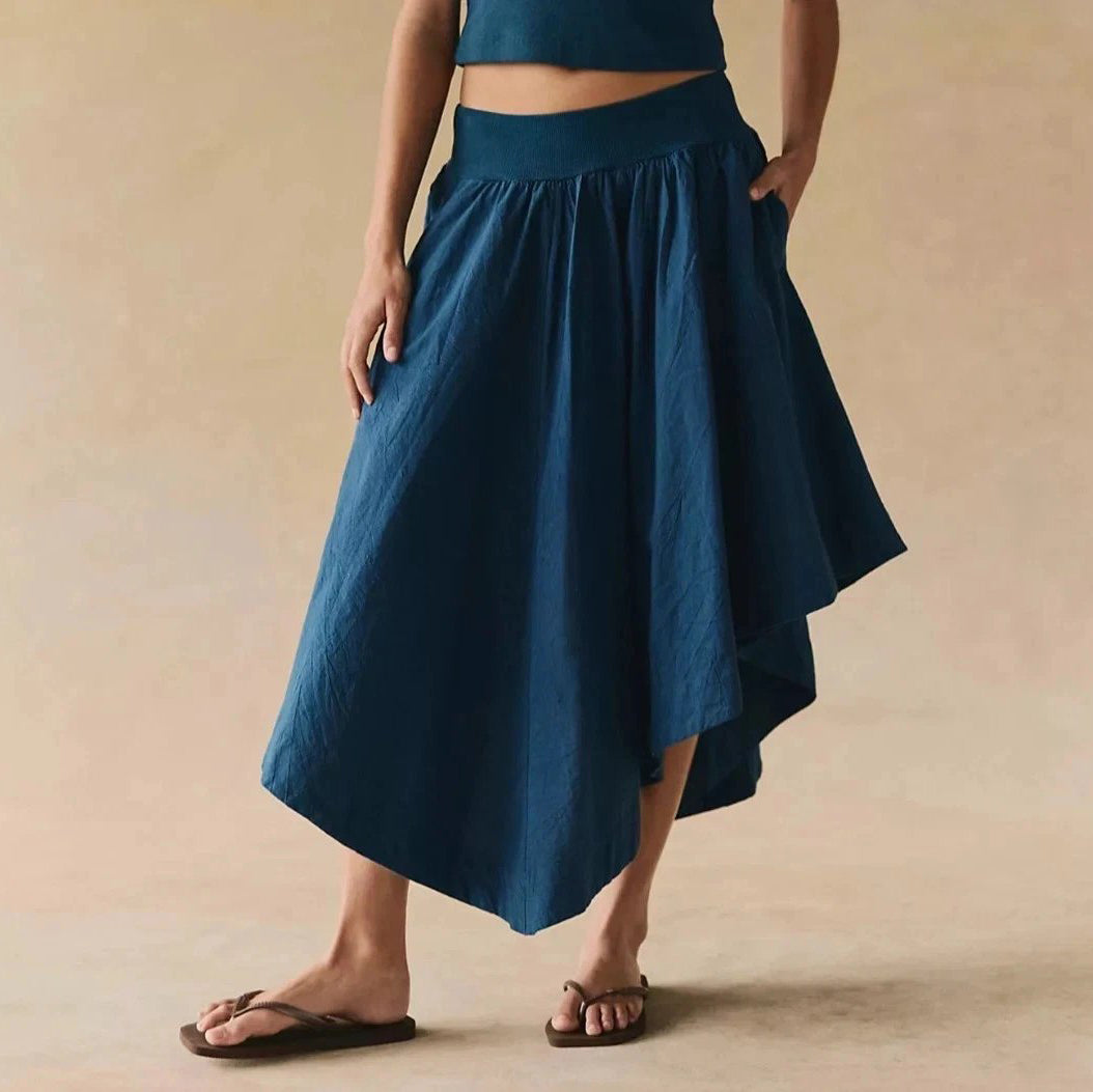 Free People Free-Est Annette Baby Midi Skirt