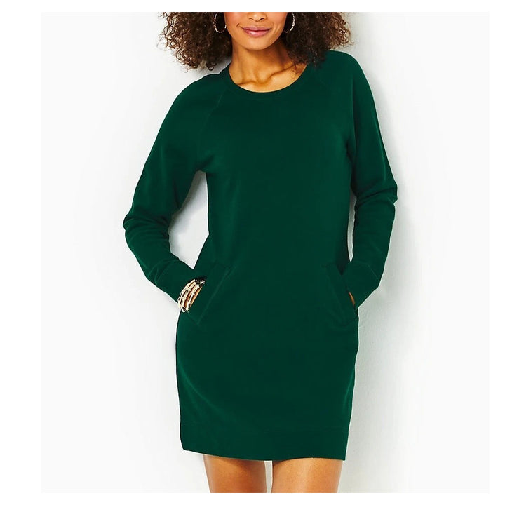 Lilly Pulitzer Beach Comber Sweatshirt Mini Dress