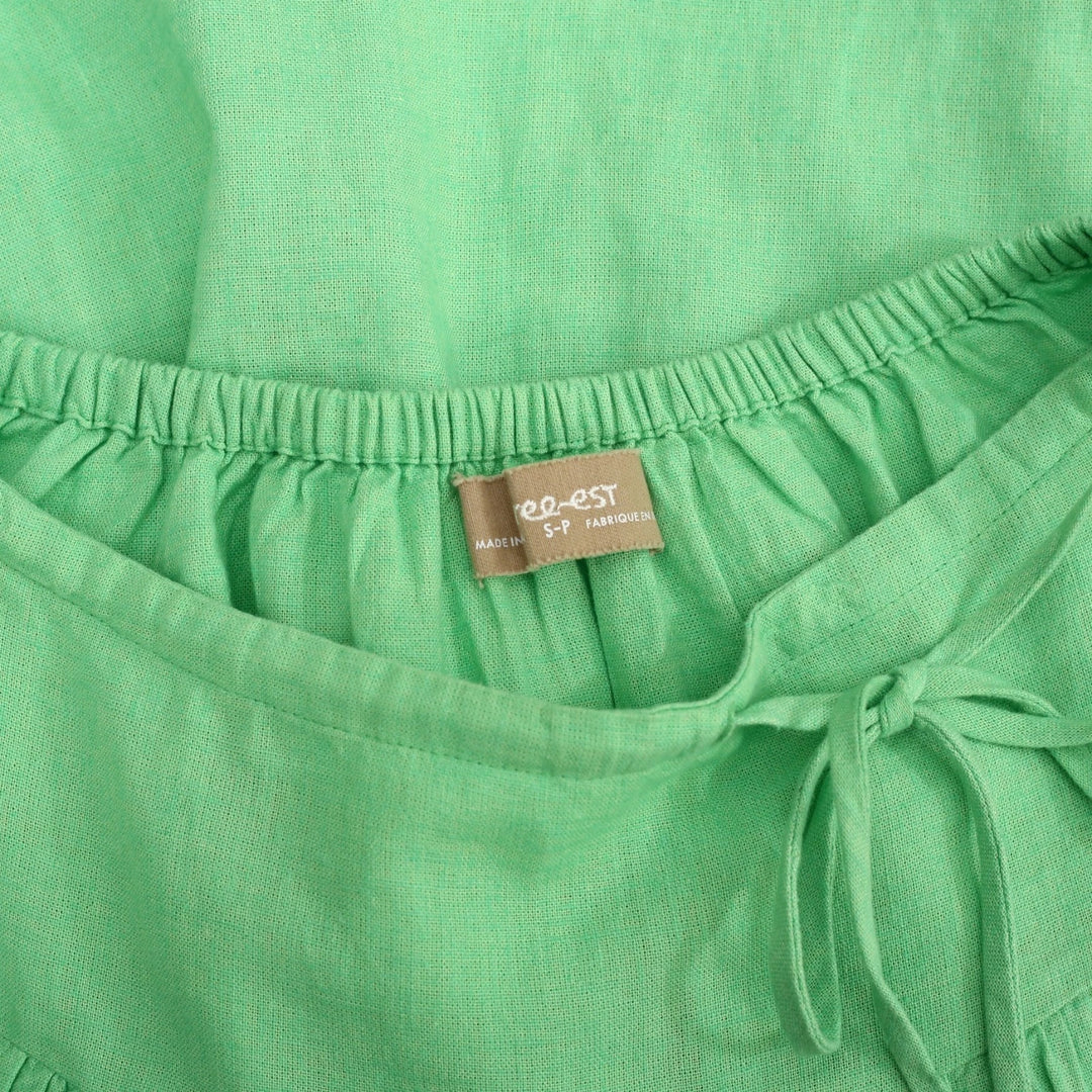 Free People Free-Est Sandshell Linen Maxi Skirt