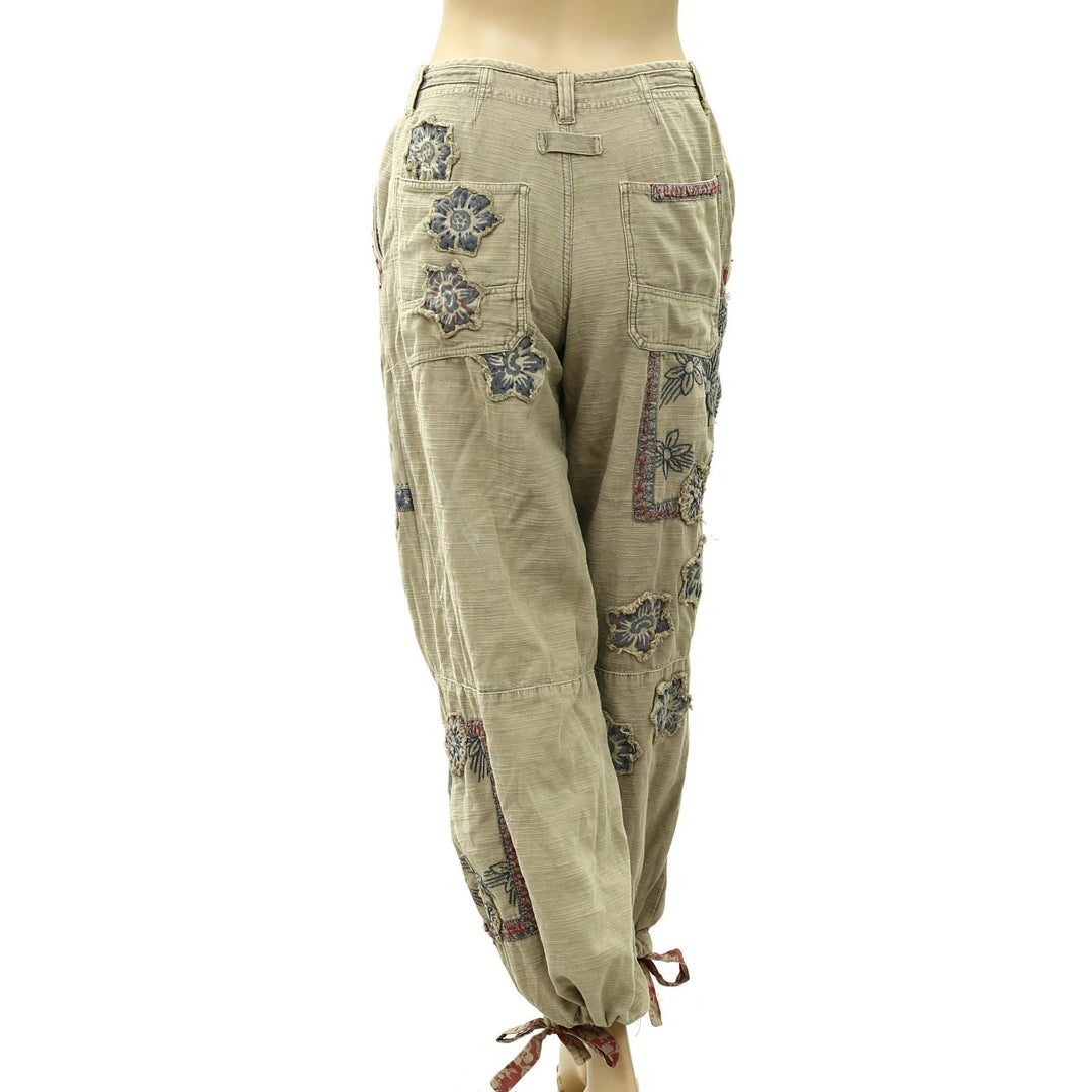 Free People We The Free Around The Block Patch Jogger Pants