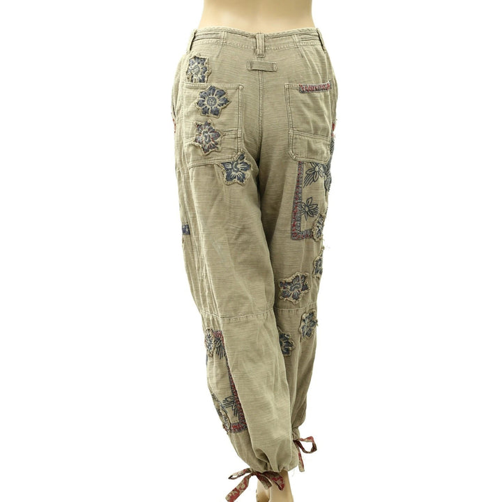Free People We The Free Around The Block Patch Jogger Pants
