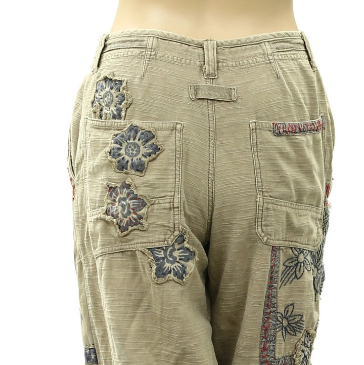 Free People We The Free Around The Block Patch Jogger Pants