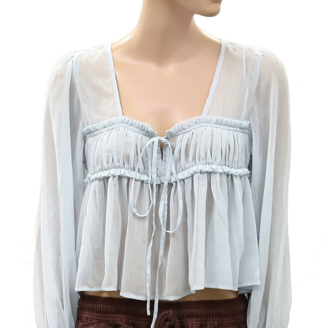 Free People Waverly Blouse Top