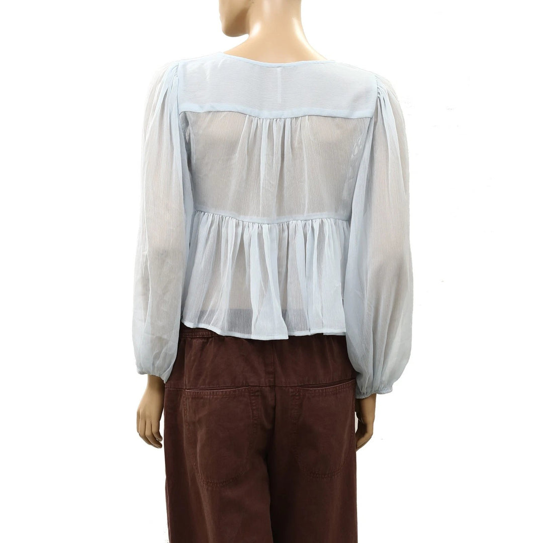 Free People Waverly Blouse Top