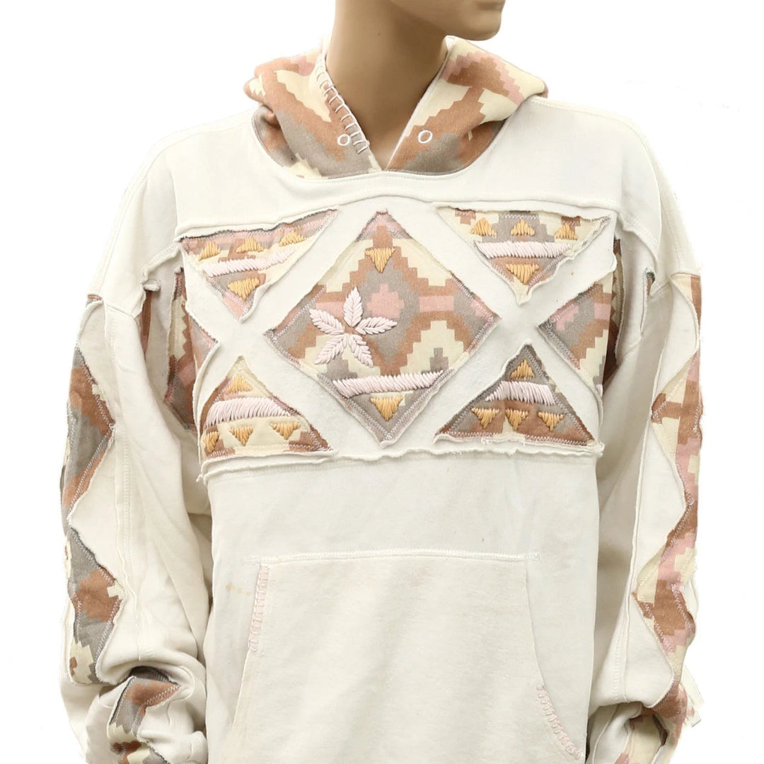 Free People We The Free It's A Vibe Print Hoodie Top