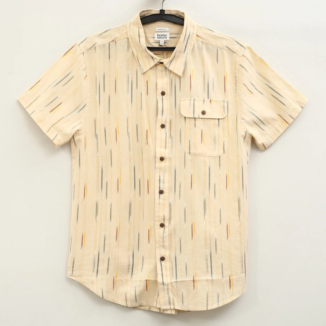 Bridge & Burn Short Sleeves Buttondown Men's Shirt