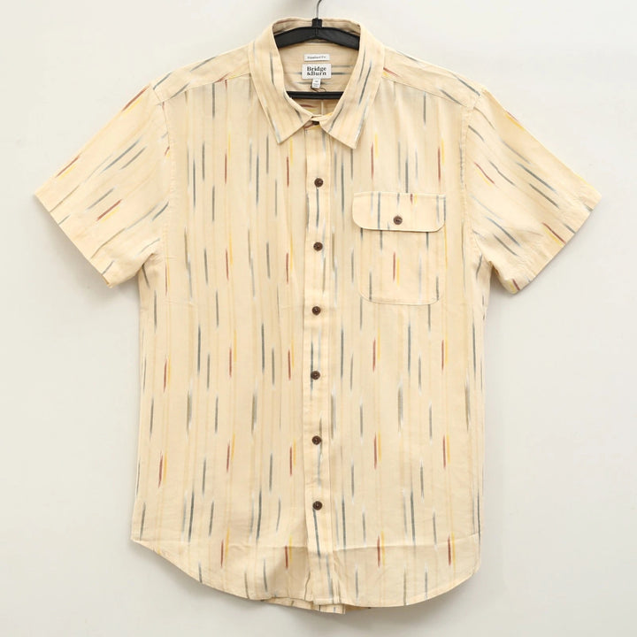 Bridge & Burn Short Sleeves Buttondown Men's Shirt