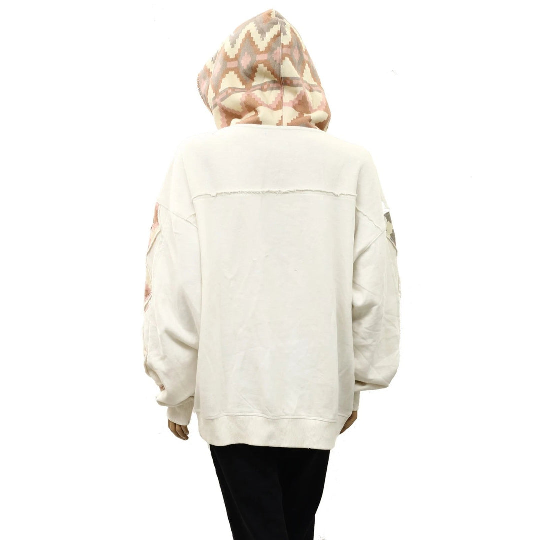 Free People We The Free It's A Vibe Print Hoodie Top