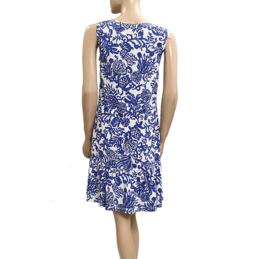 Lilly Pulitzer Ocean Toile Printed Mini Dress