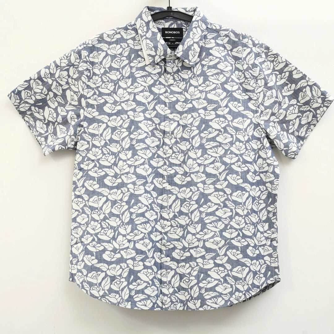 Bonobos Stretch Riviera Short Sleeves Men's Shirt
