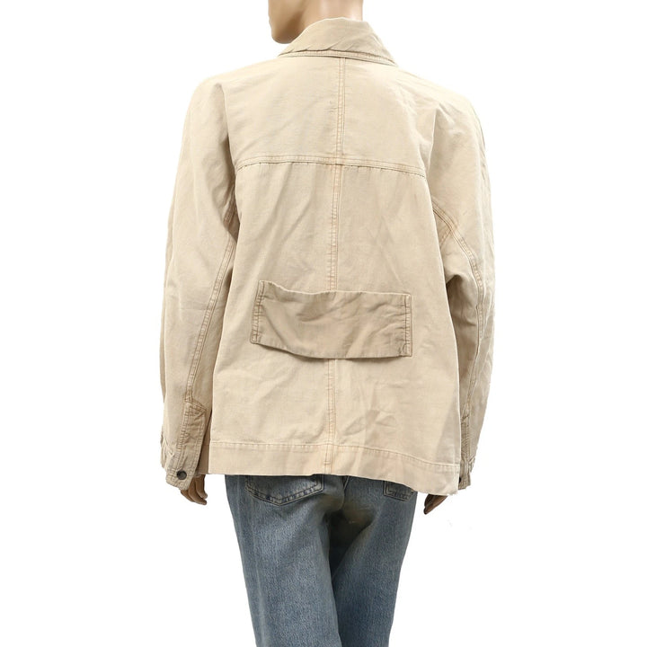 Free People We The Free Denim Jacket Top